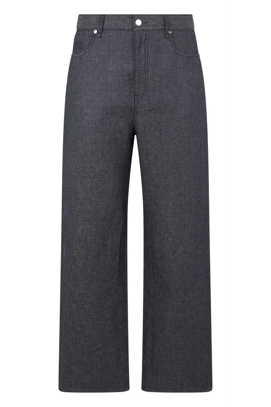 Wide leg denim pants RTW