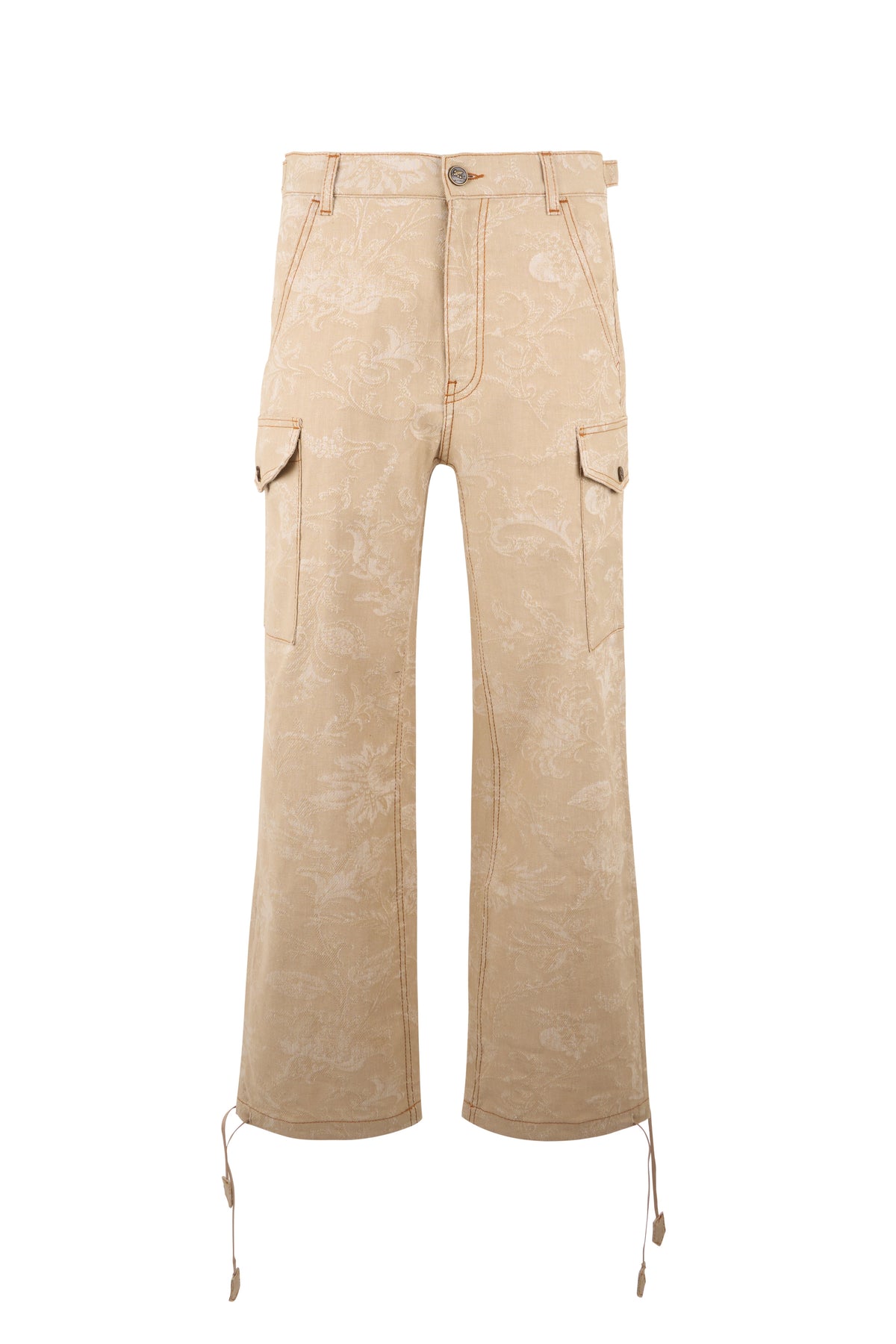 Cargo pants in cotton with print RTW
