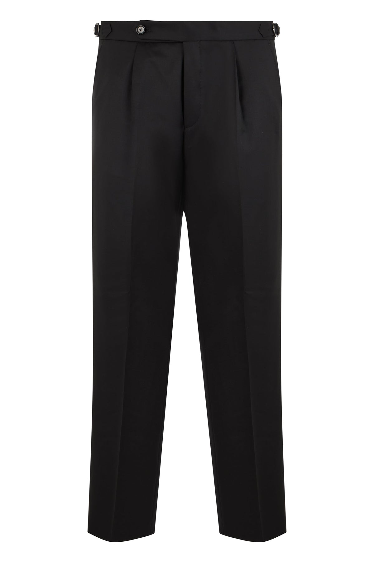 Wool trousers with pleats RTW