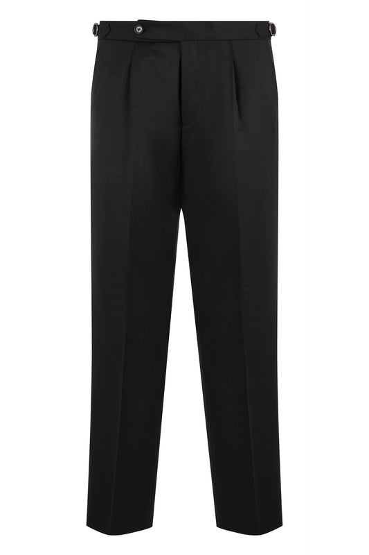 Wool trousers with pleats RTW