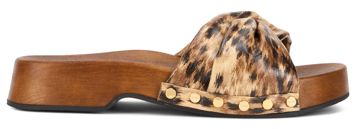 Clogs Tia Fairy with animal print RTW
