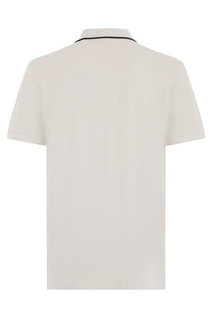 Cotton polo with zipper RTW