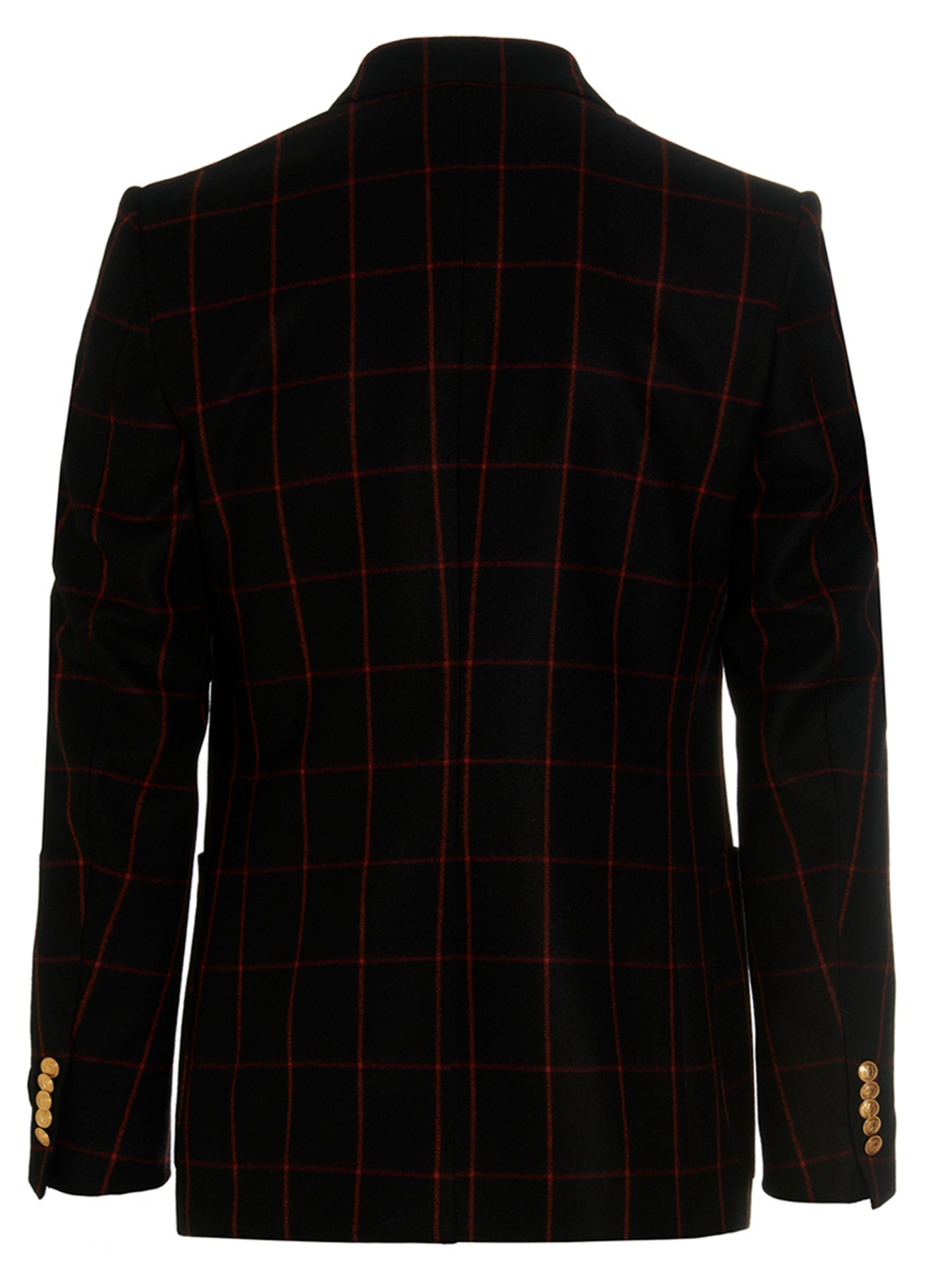 Double-breasted check blazer Blazer