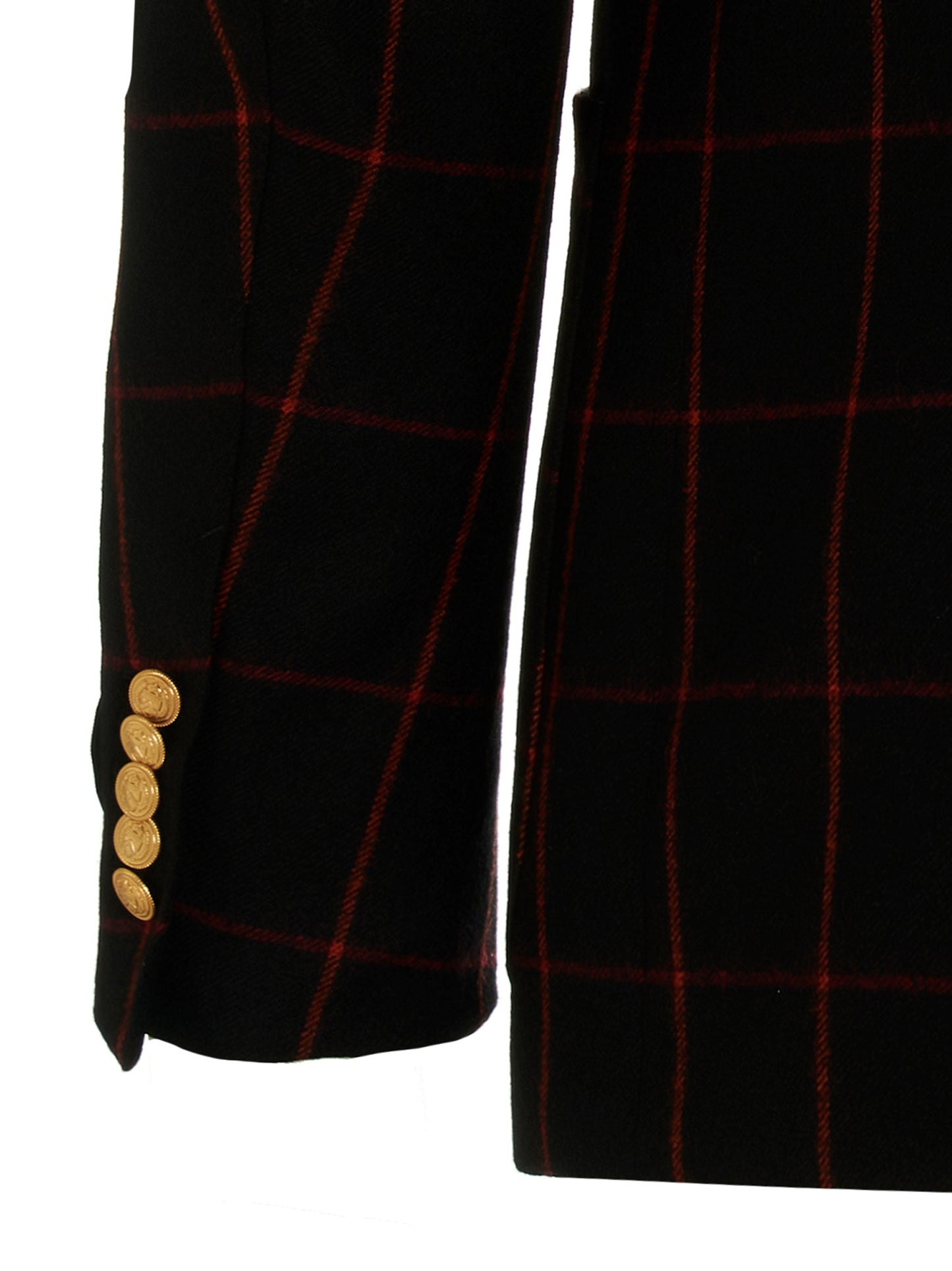 Double-breasted check blazer Blazer