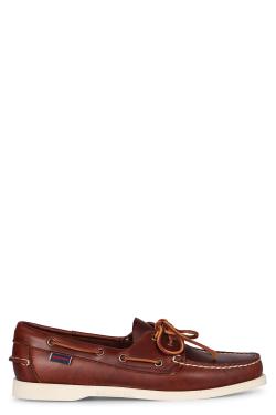 Sebago Portland leather boat shoes