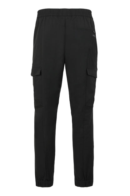 Pants in elastic poplin RTW