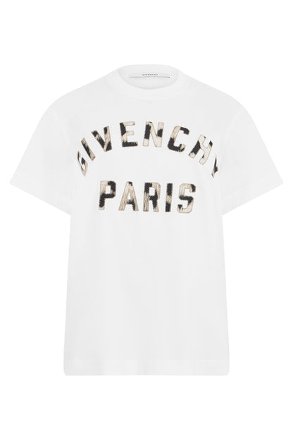Cotton T-shirt with embroidered logo RTW