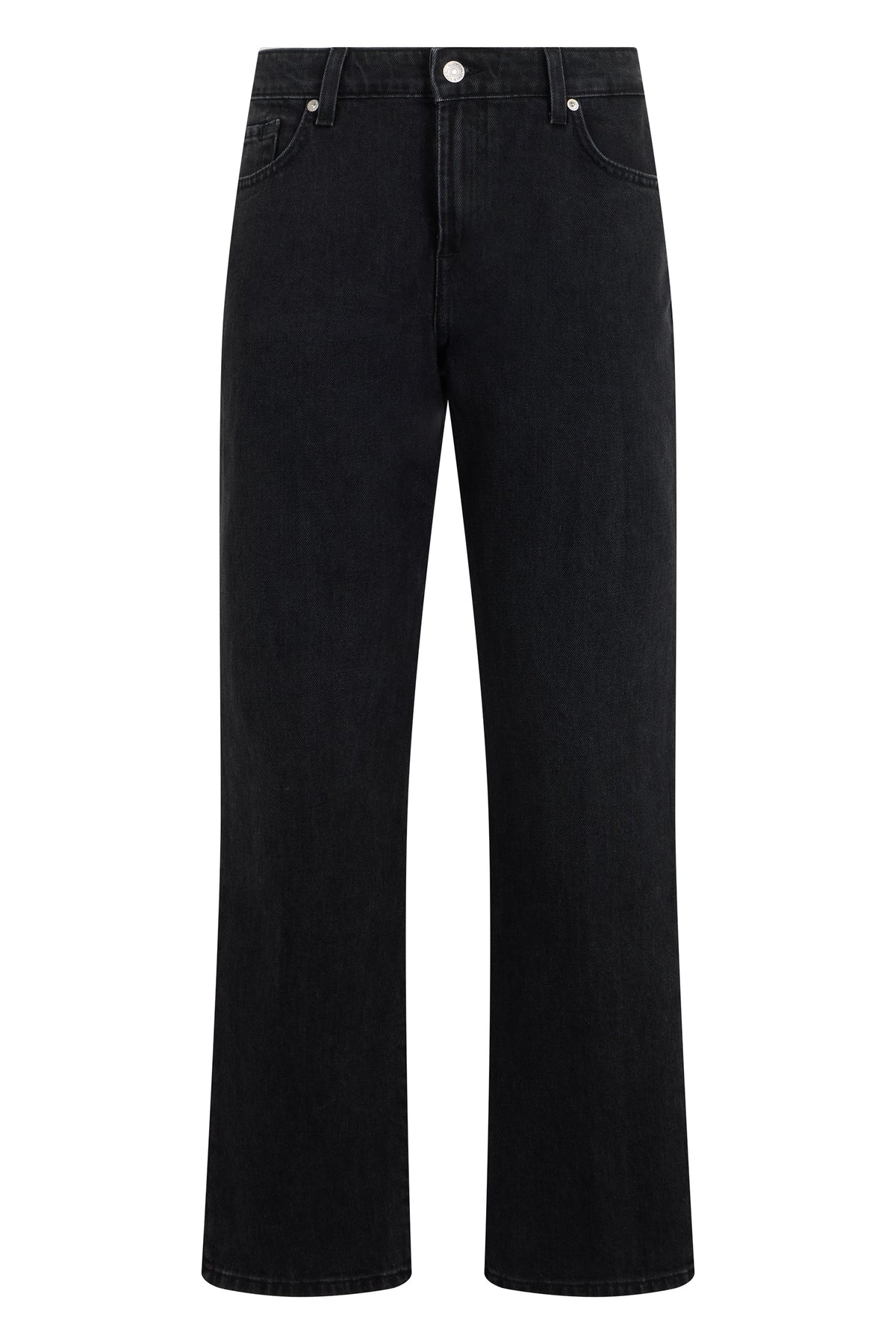 Straight denim jeans in cotton RTW