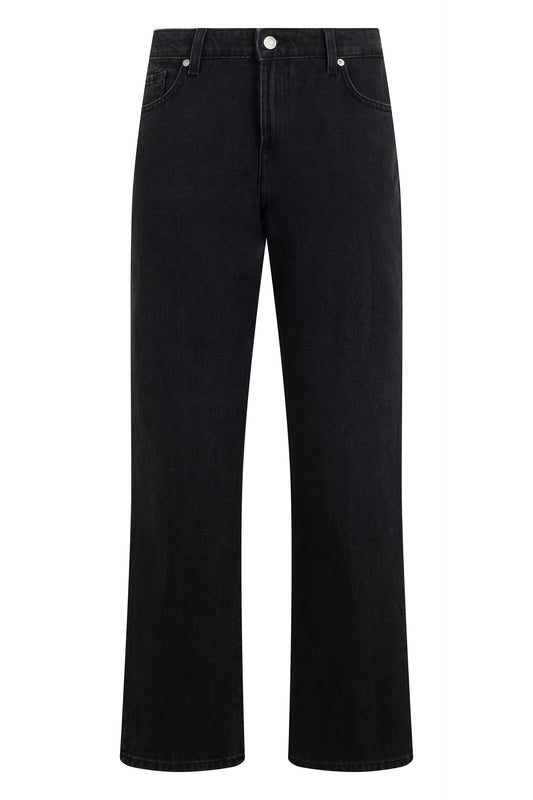Straight denim jeans in cotton RTW