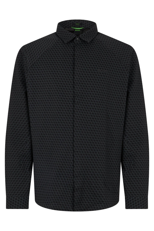 Printed cotton shirt RTW