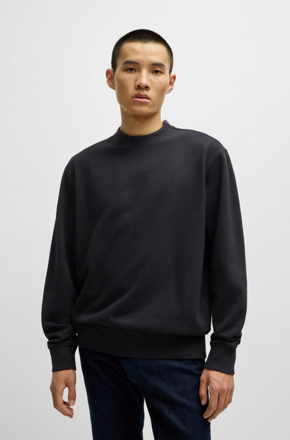 Cotton sweatshirt with embroidered logo RTW