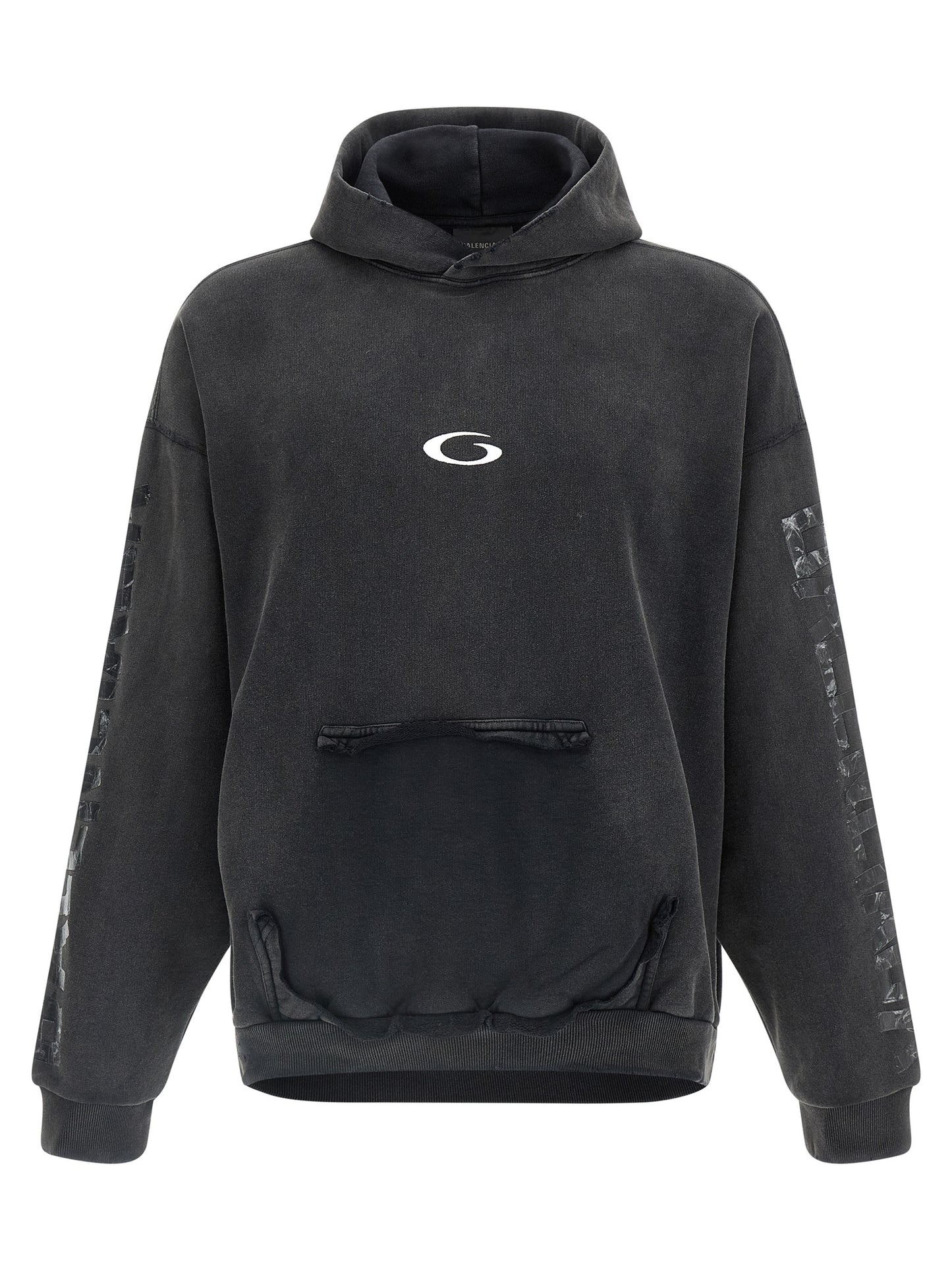 'Transparent Tape' hoodie Sweatshirt