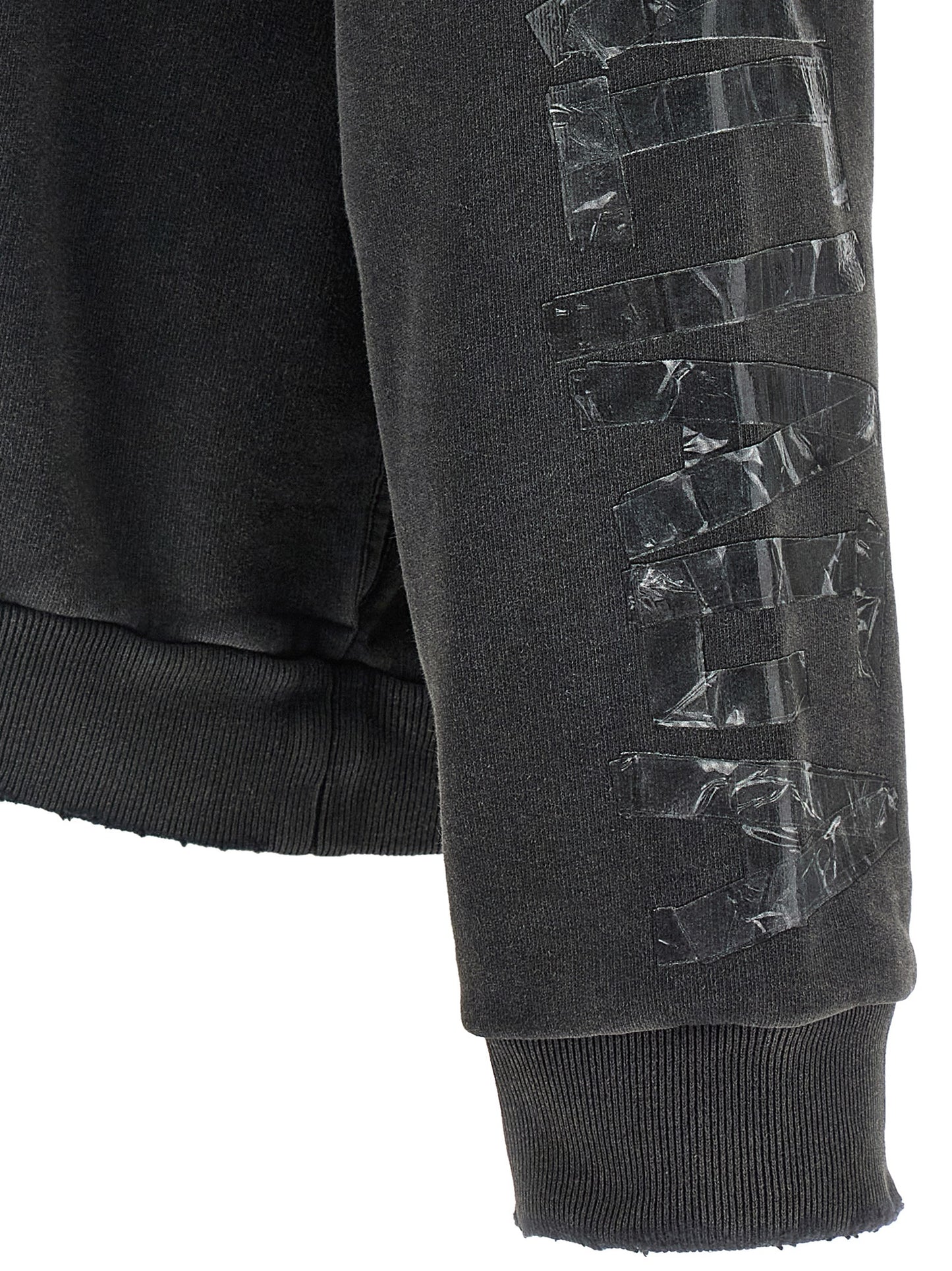 'Transparent Tape' hoodie Sweatshirt