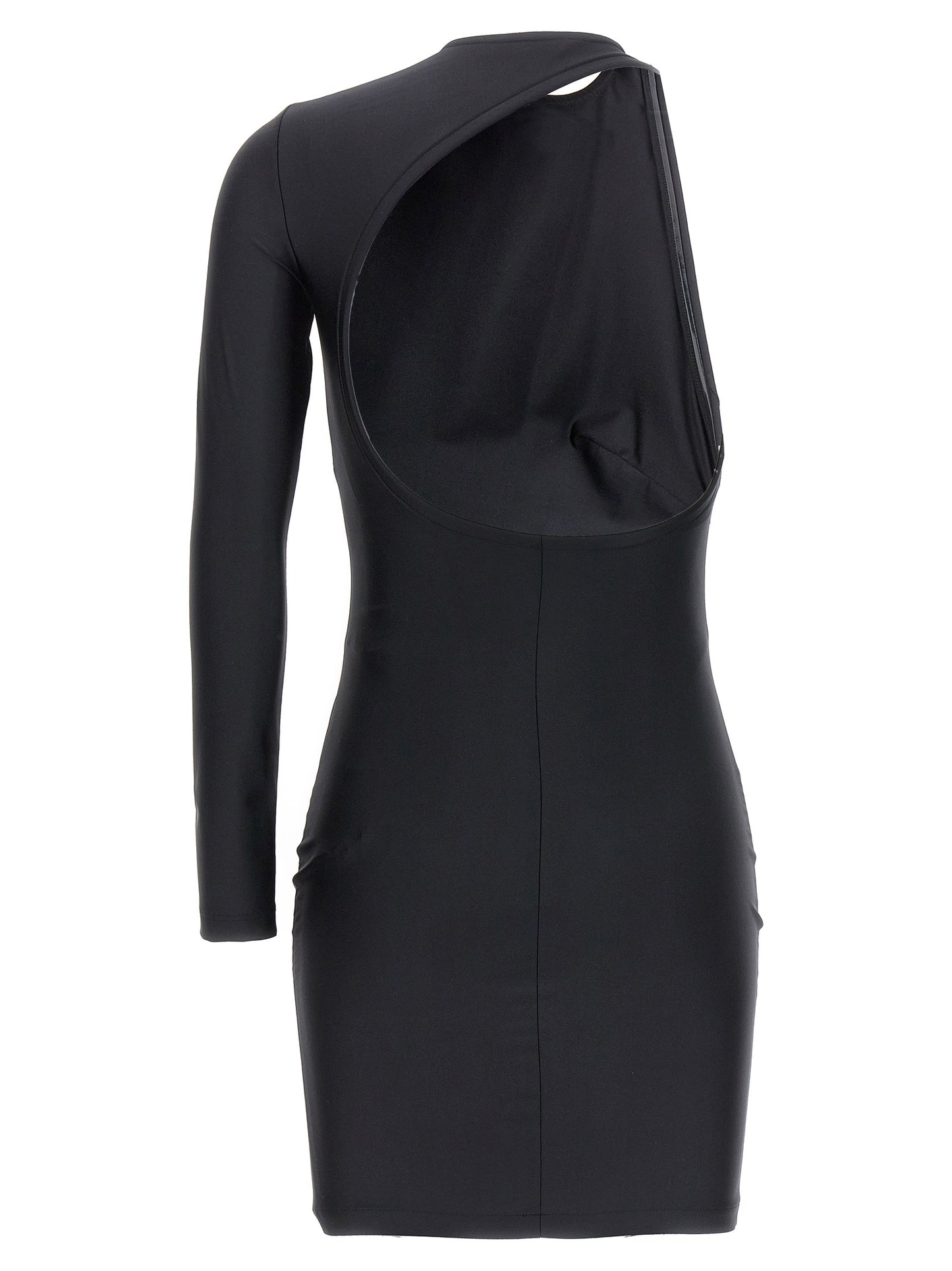 Cut-out one shoulder dress Dresses