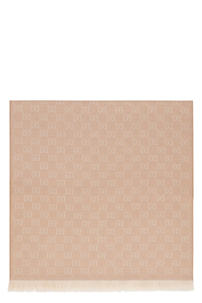 Gucci Wool scarf GG