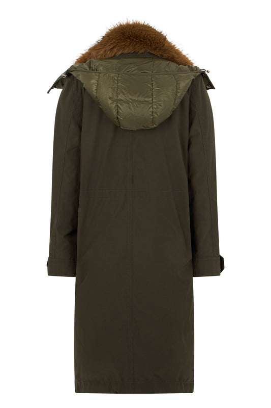 Long parka with buttons RTW