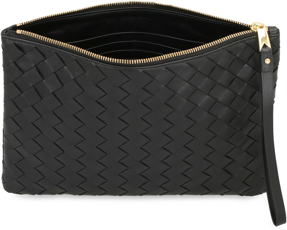 Leather flat pouch BAGS