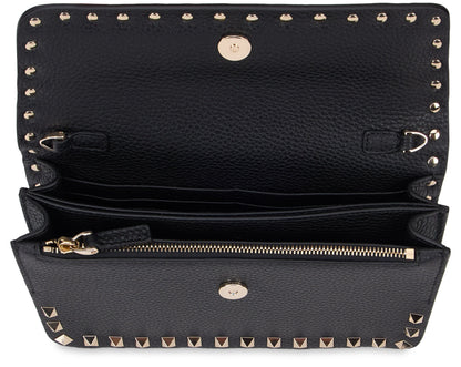 Valentino Garavani Rockstud clutch bag in leather