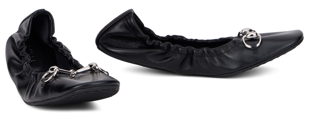 Gucci Leather ballerinas