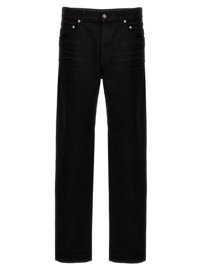 Crinkled effect jeans Jeans