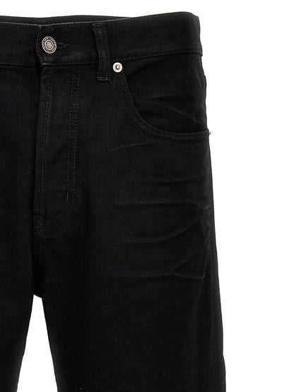Crinkled effect jeans Jeans