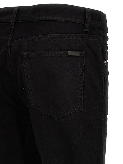 Crinkled effect jeans Jeans