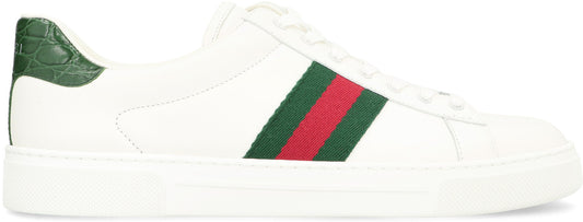 Gucci Ace leather low-top sneakers