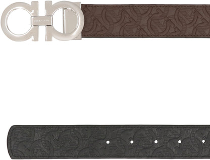 Gancini reversible leather belt ACC