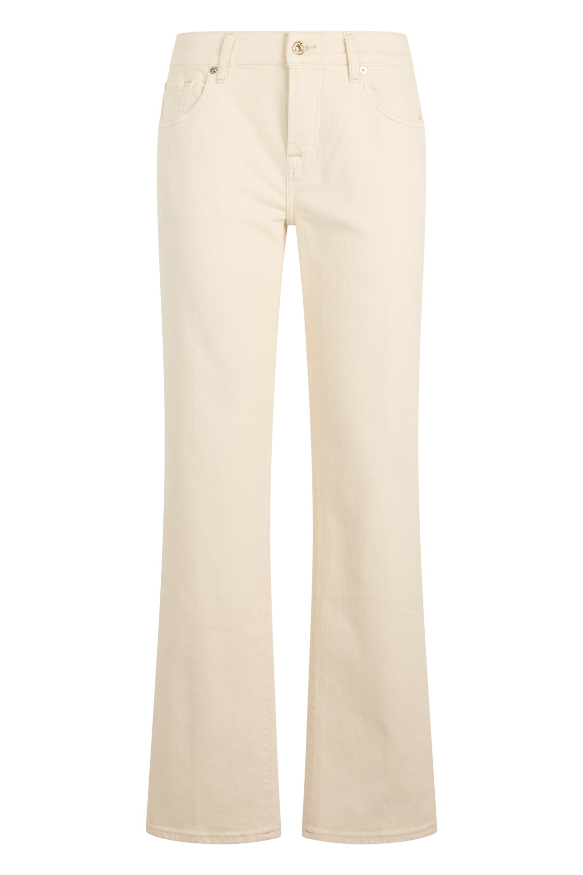 High-waisted straight jeans RTW