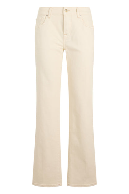 High-waisted straight jeans RTW