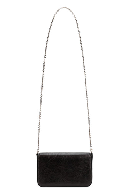 Mini shoulder bag in leather BAGS