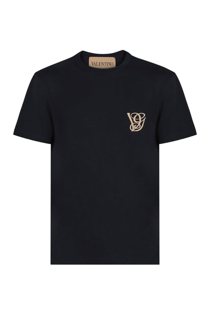 Cotton T-Shirt with Patch VG RTW