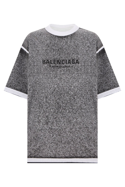 T-shirt with contrast collar RTW
