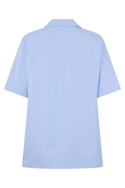 Bowling shirt in cotton poplin RTW