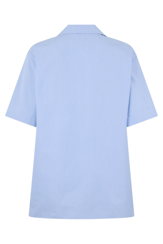 Bowling shirt in cotton poplin RTW