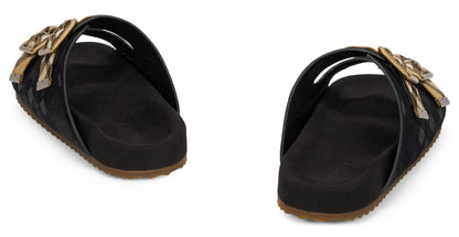 Slippers with buckles RTW