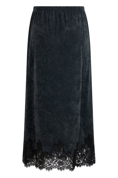 Long skirt with lace details RTW