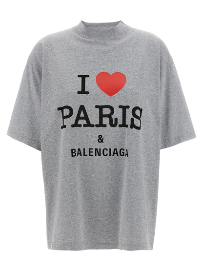 'I Love Paris & Balenciaga' T-shirt T-shirt