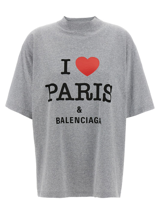 'I Love Paris & Balenciaga' T-shirt T-shirt