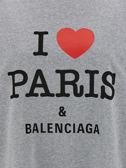 'I Love Paris & Balenciaga' T-shirt T-shirt