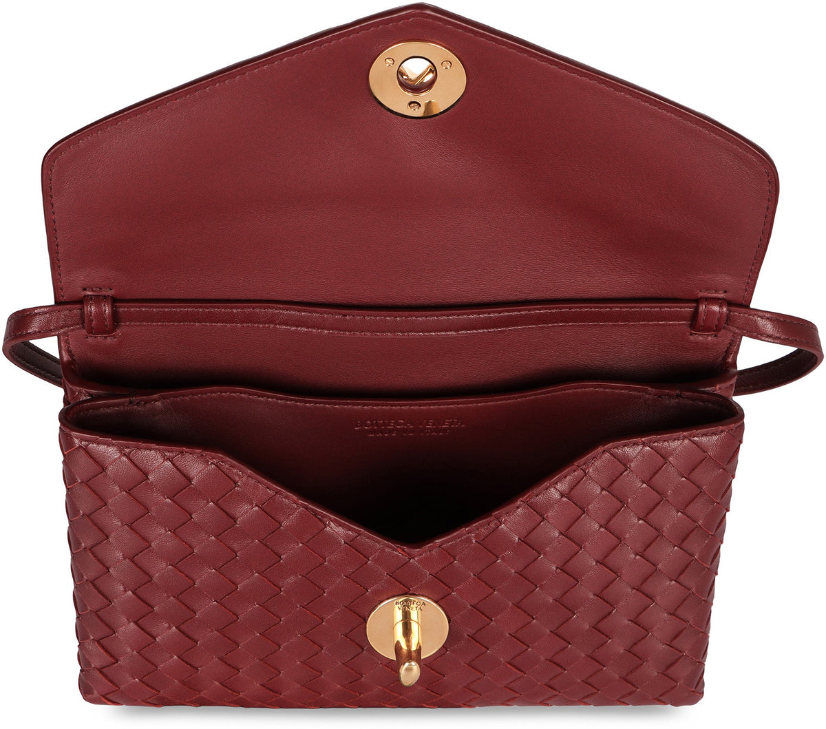 Bottega Veneta Knot Lock Leather crossbody bag
