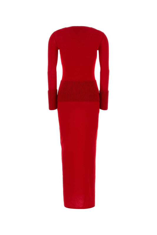 BODYCON DRESS MULTI GAUGE MERINO DRESSES