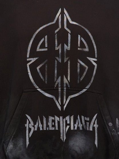 'Metal BB Stencil' hoodie Sweatshirt