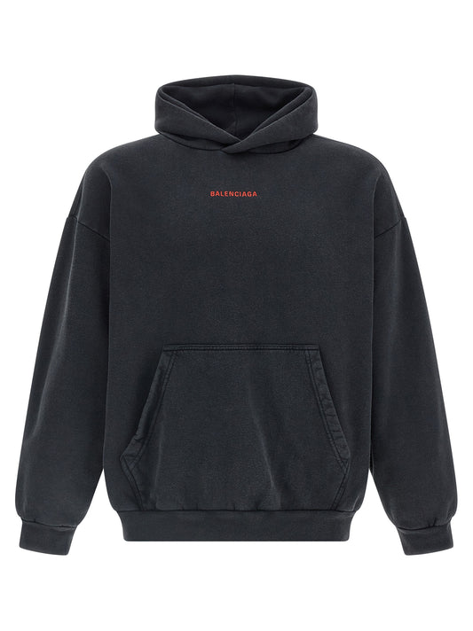 'Balenciaga Back' hoodie Sweatshirt