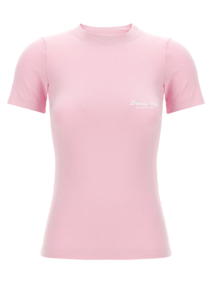 Logo embroidery t-shirt T-shirt