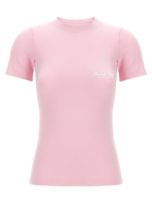 Logo embroidery t-shirt T-shirt