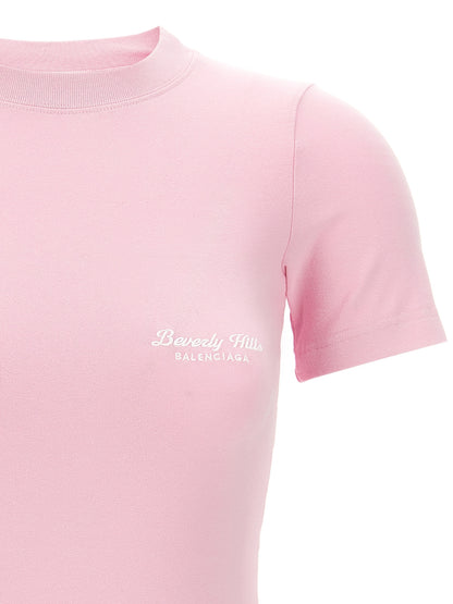 Logo embroidery t-shirt T-shirt