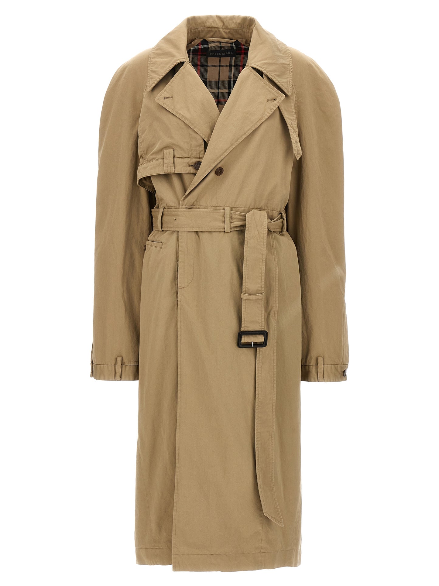 'Deconstructed' trench coat Coats, trench coats