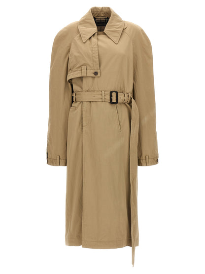 'Deconstructed' trench coat Coats, trench coats