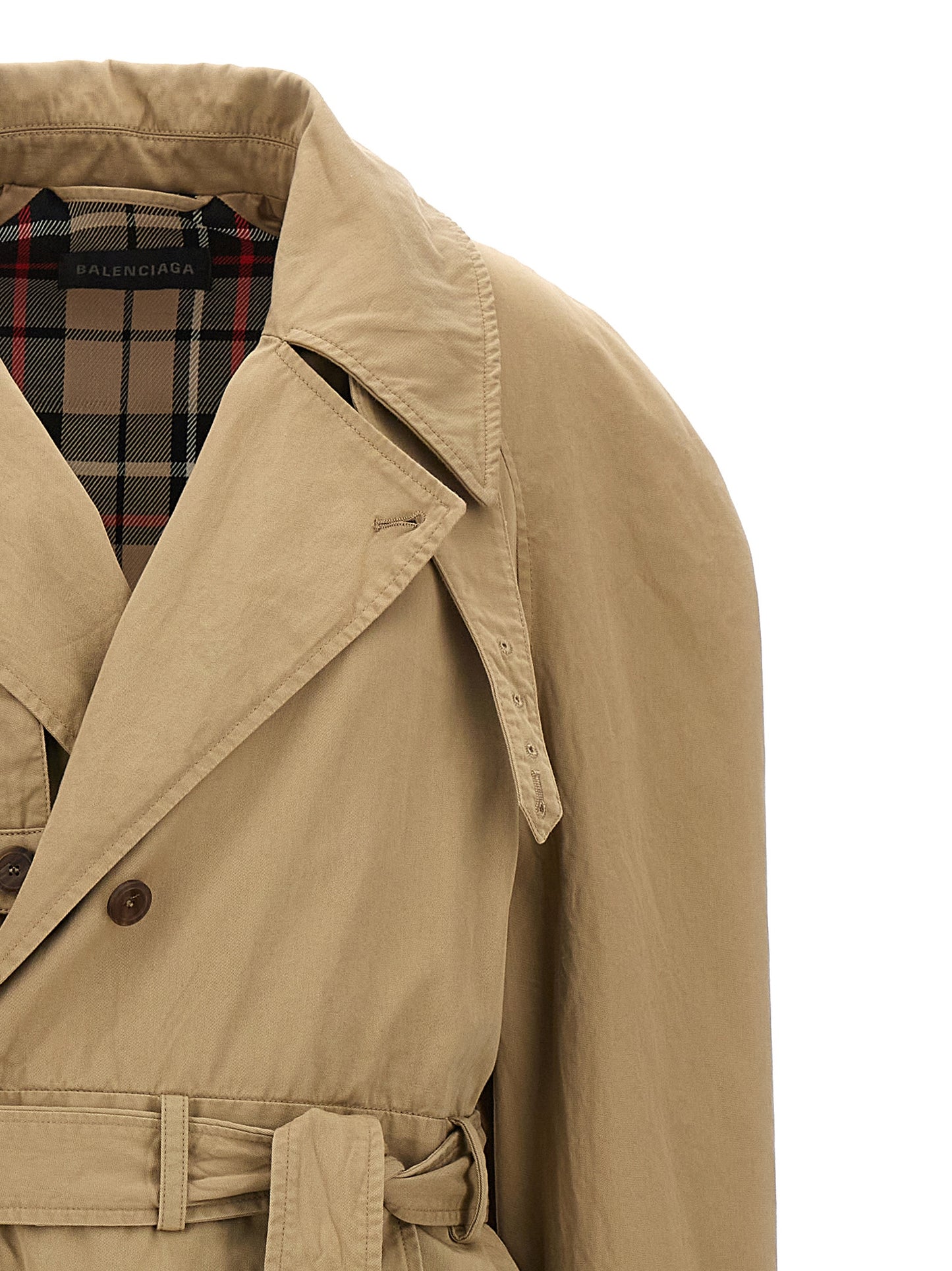 'Deconstructed' trench coat Coats, trench coats